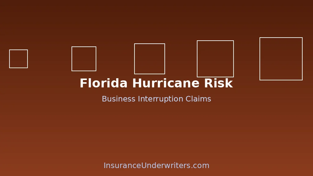 Florida hurricane risk and business interruption insurance claims for coastal businesses