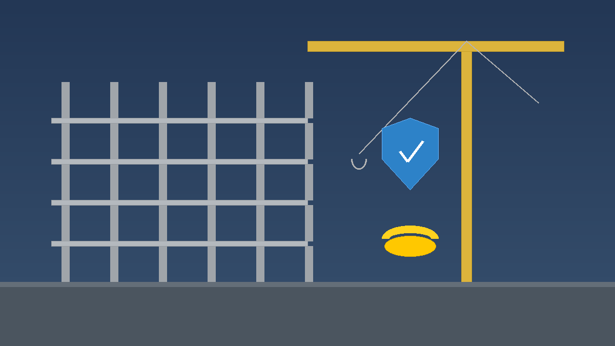 Construction site illustrating general liability insurance needs for contractors