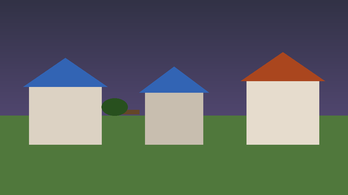 Florida neighborhood after hurricane showing blue tarps on damaged roofs, illustrating homeowners insurance florida claims