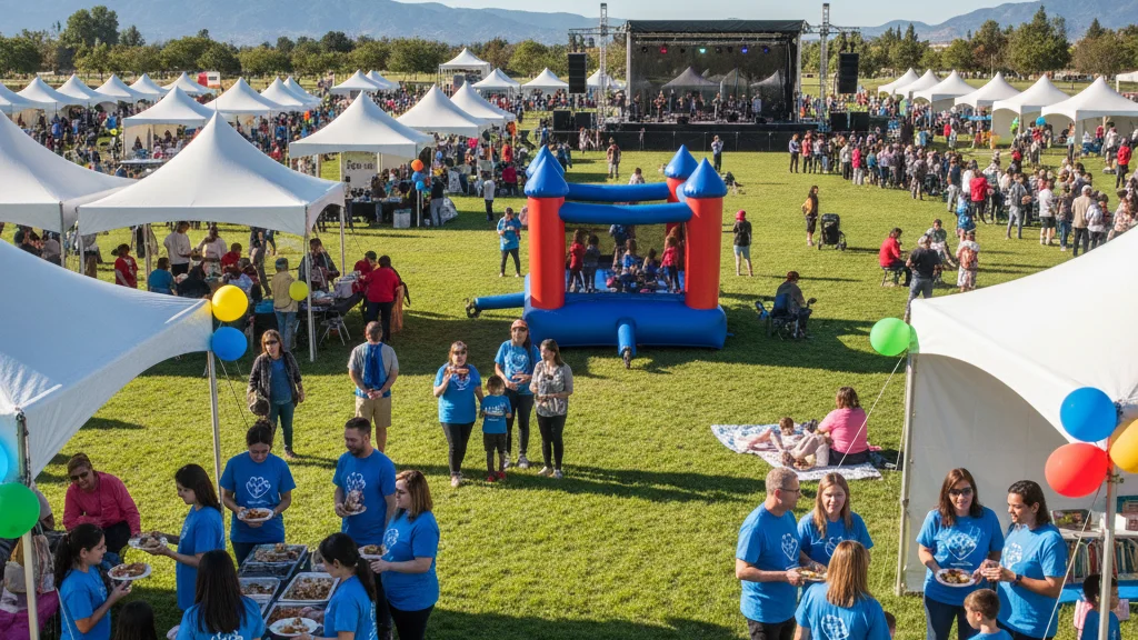 Charity fundraising event requiring nonprofit event liability insurance
