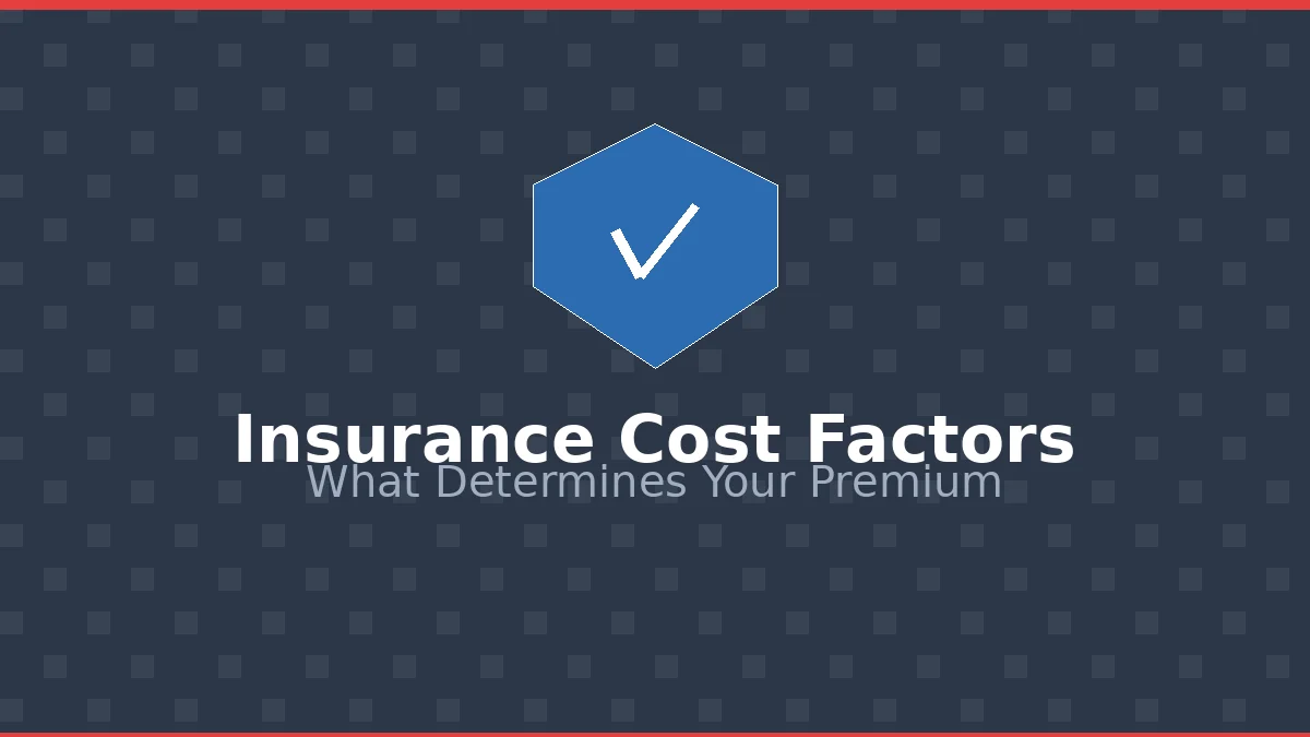 Factors that determine small business insurance cost