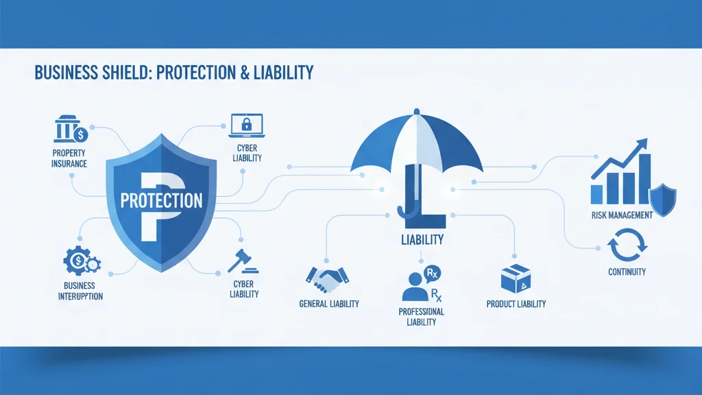 Business liability coverage and protection concepts